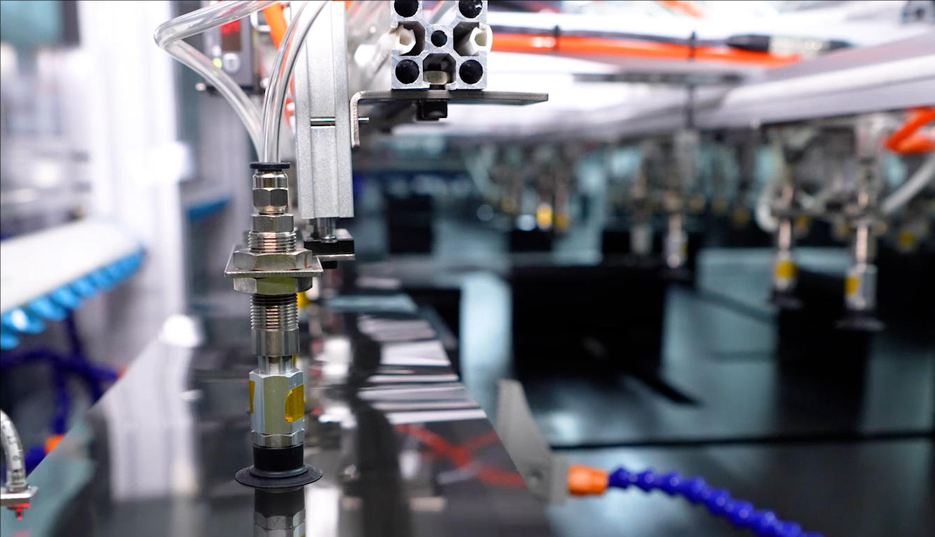 光子智能全自动偏贴线产品工艺片