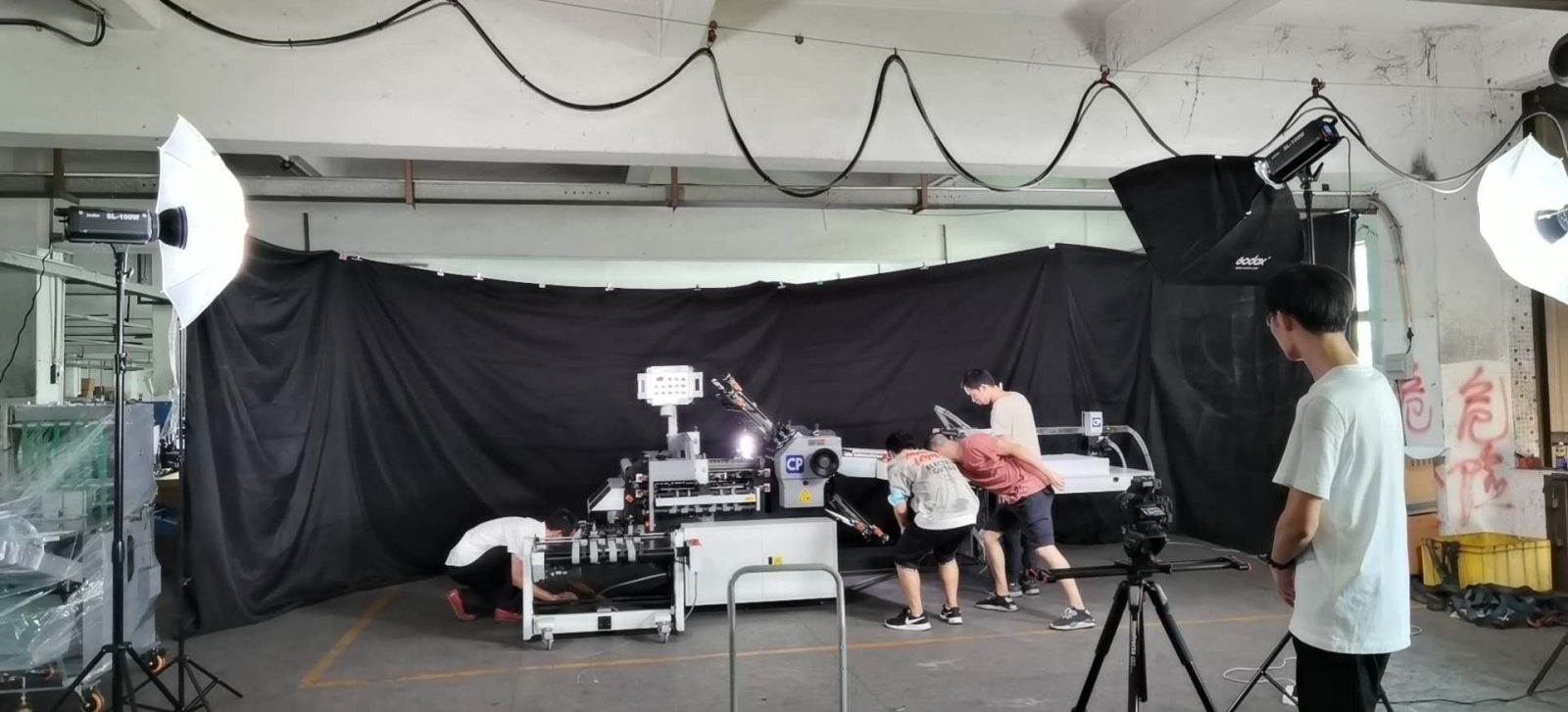 浩信机械产品宣传片拍摄花絮