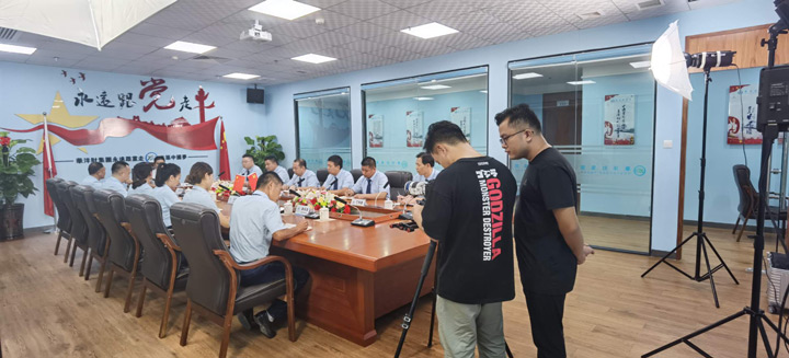 华洋财企业宣传片拍摄花絮