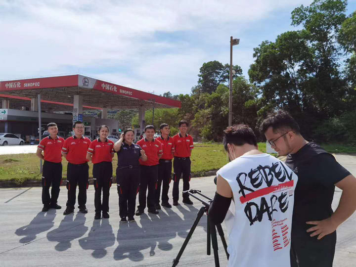 东莞石油45周年纪录片拍摄花絮