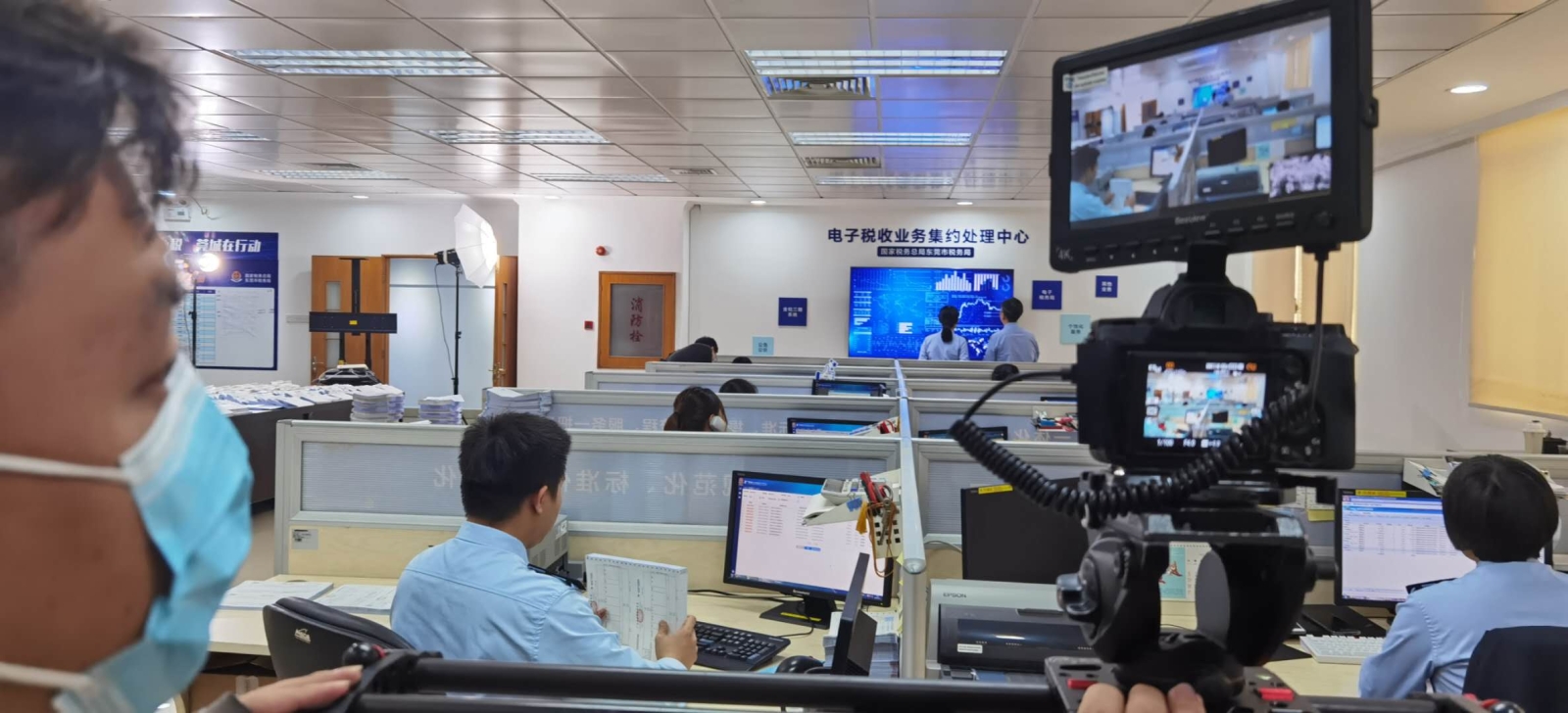东莞税务局 形象片拍摄花絮