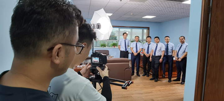 华洋财企业宣传片拍摄花絮