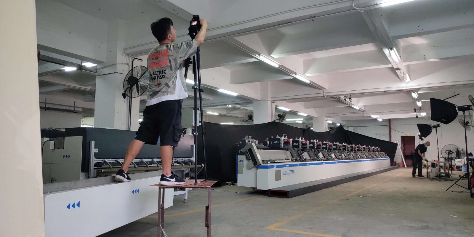 浩信机械产品宣传片拍摄花絮