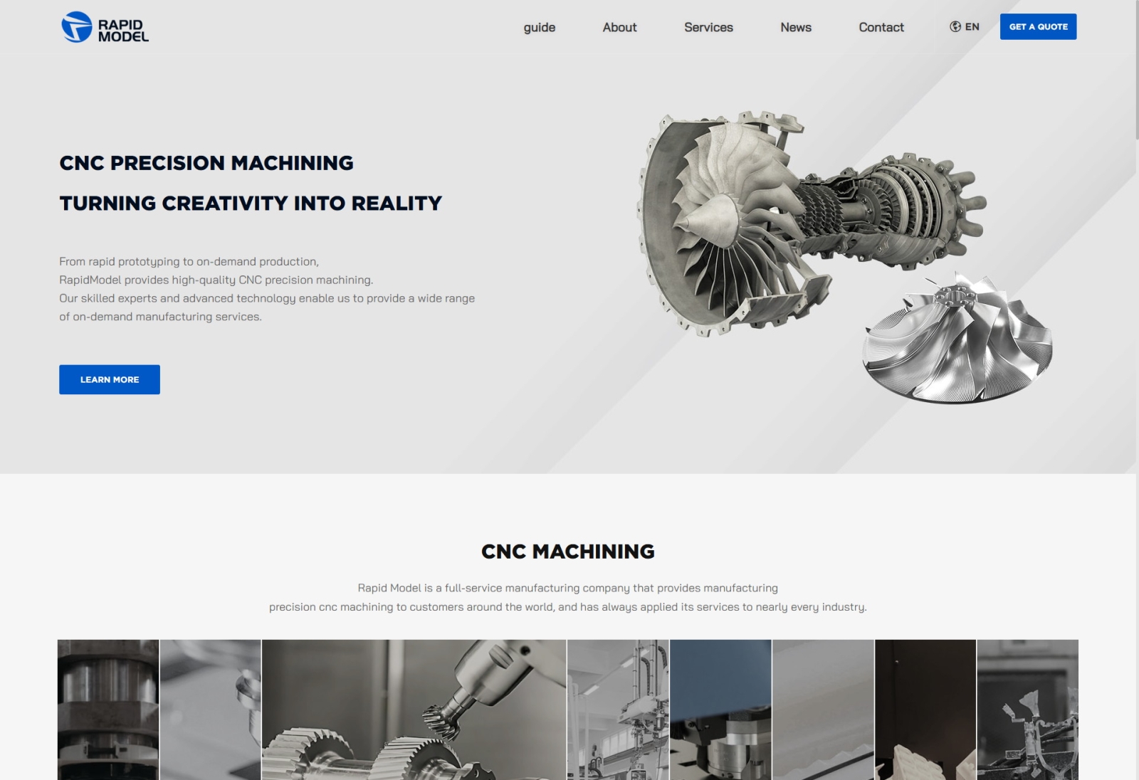 深圳飞速模型外贸官网设计