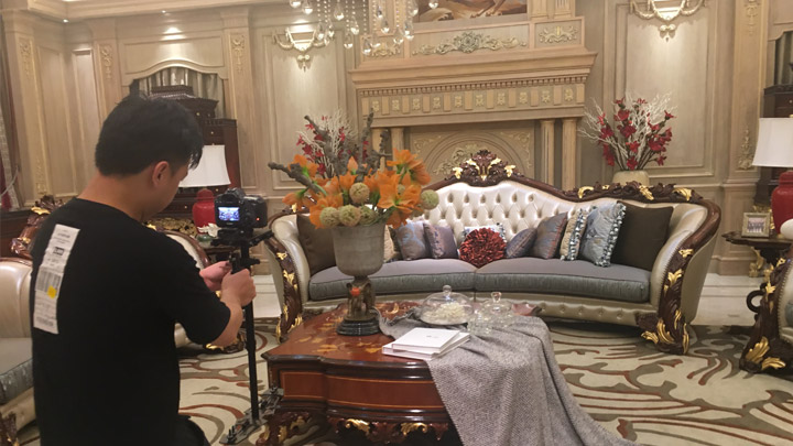 天一美家家居集团宣传片拍摄花絮