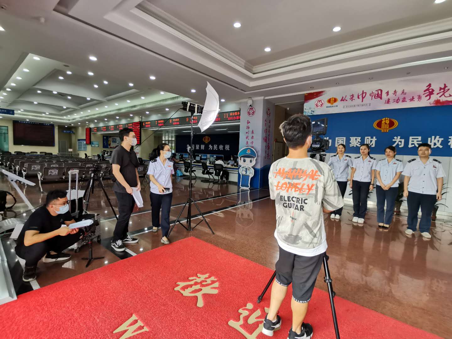 东莞税务局 形象片拍摄花絮