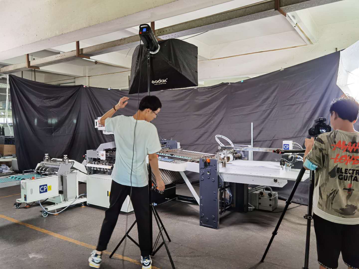 浩信机械产品宣传片拍摄花絮