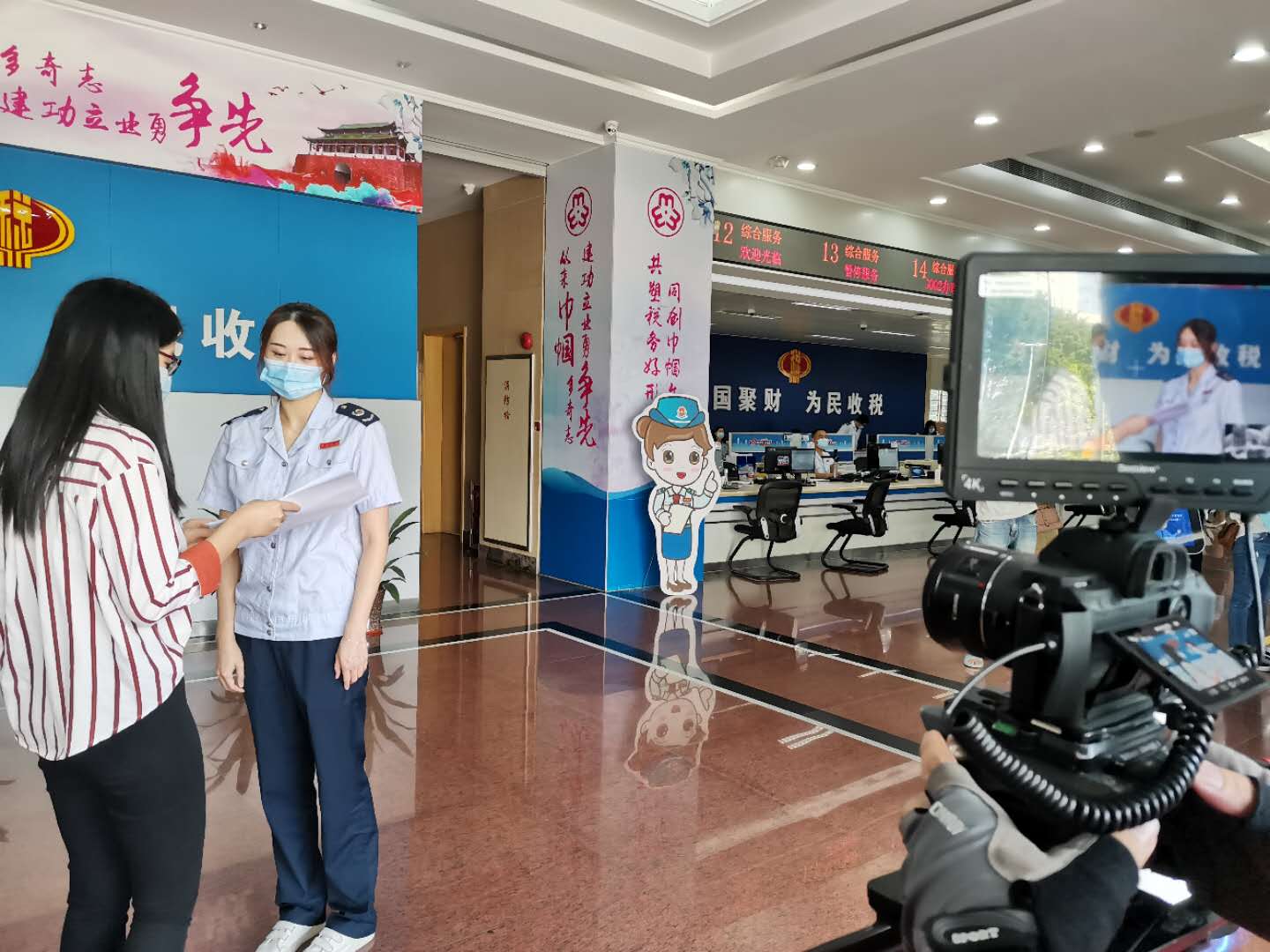 东莞税务局 形象片拍摄花絮