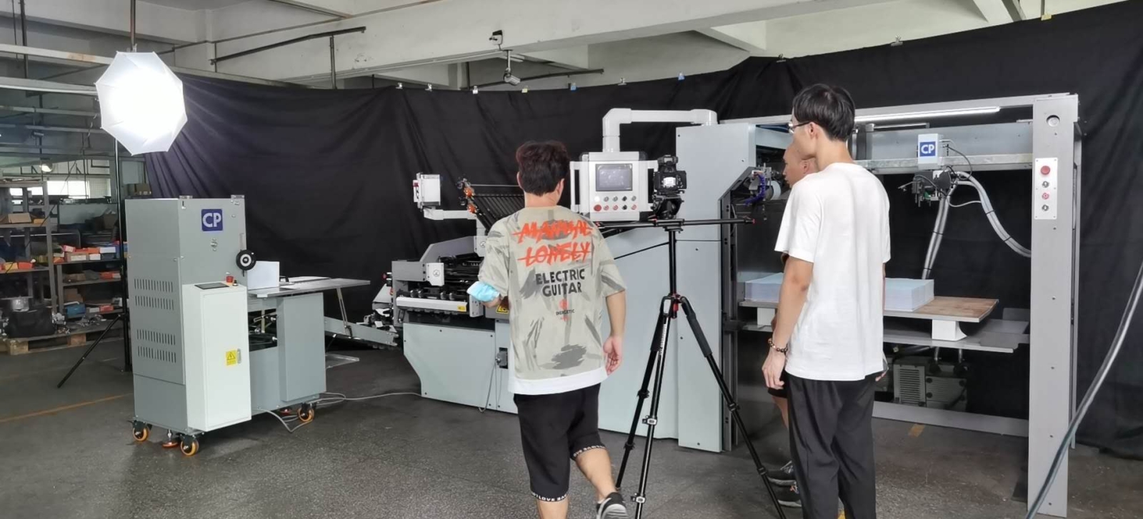 浩信机械产品宣传片拍摄花絮